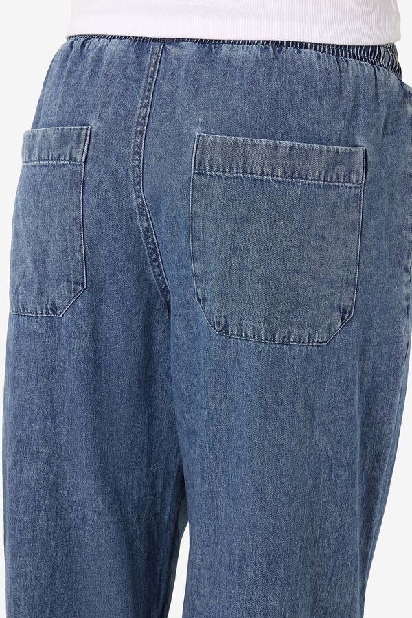 Noisy May Pantal&oacute;n wide lazada azul