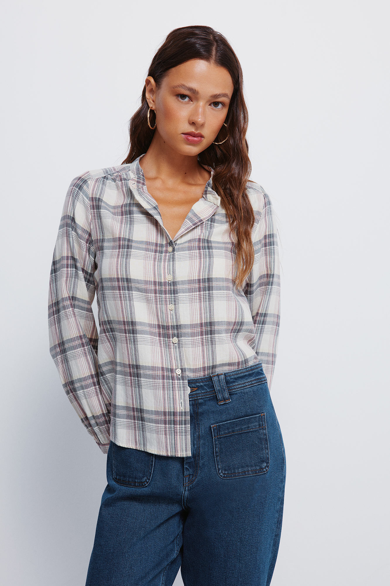 Springfield Blusa xadrez