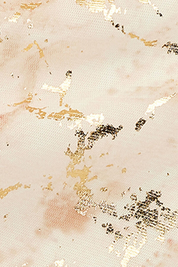 Koton Vestido midi ajustado estampado rosa