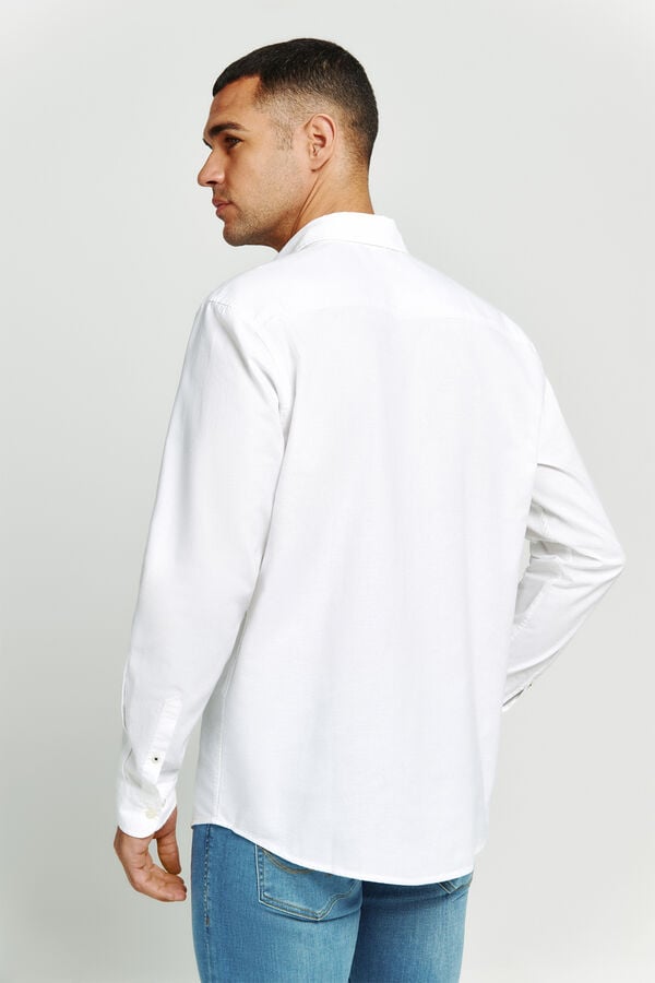Jack & Jones Oxford casual shirt white