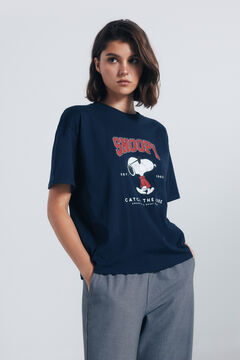 Springfield Camiseta "Snoopy" azul