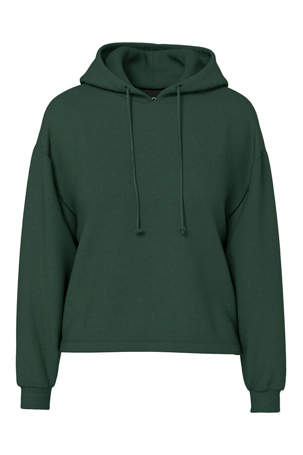 Pieces Essential sweatshirt green