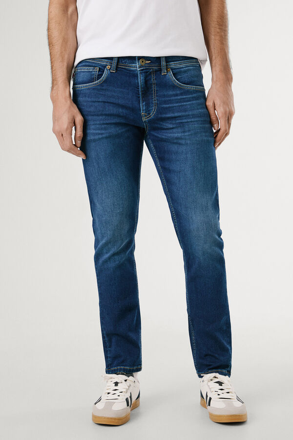 Pepe Jeans Pantal&oacute;n vaquero slim azul