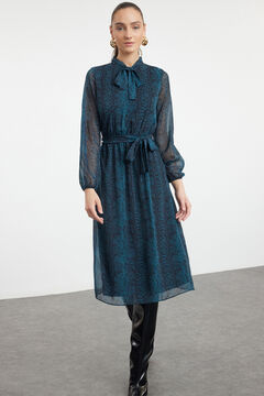 Trendyol Vestido midi con lazo