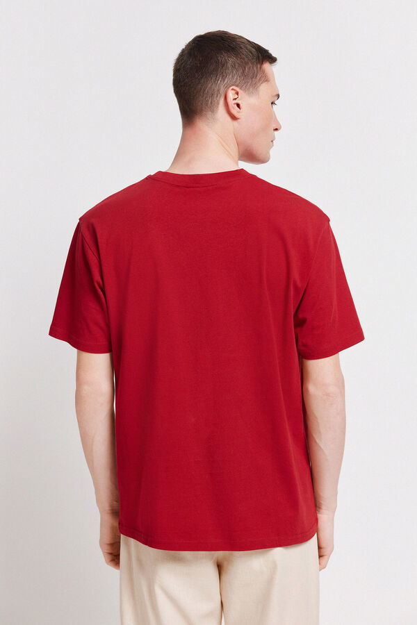 Springfield Springfield logo basic t-shirt red