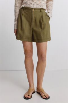 Springfield Pantal&oacute;n corto lino