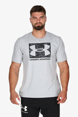 Springfield Camiseta manga corta logo Under Armour gris claro