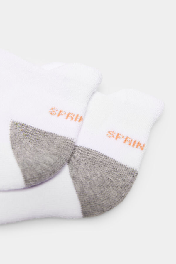 Springfield Sportske čarape do gležnja bijela