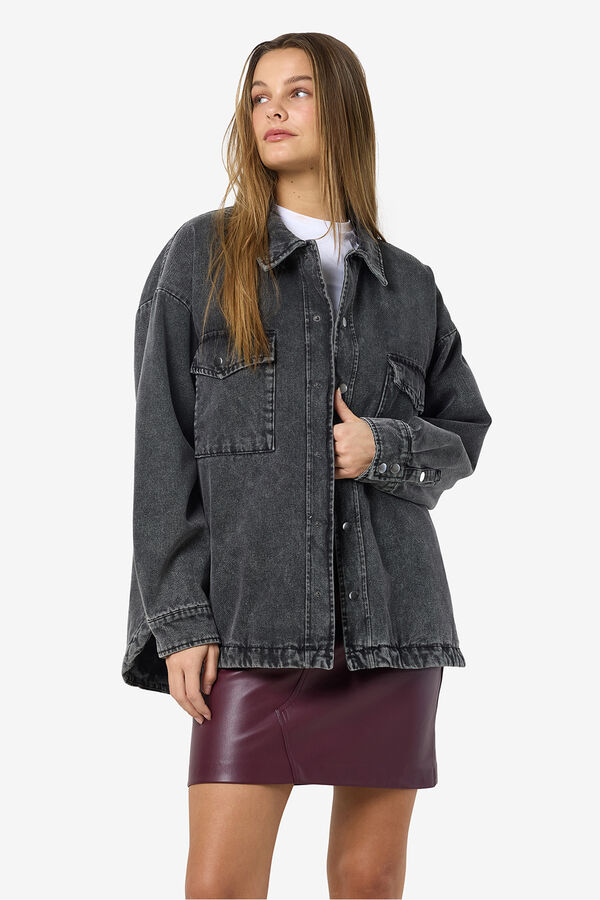 Noisy May Denim overshirt Siva
