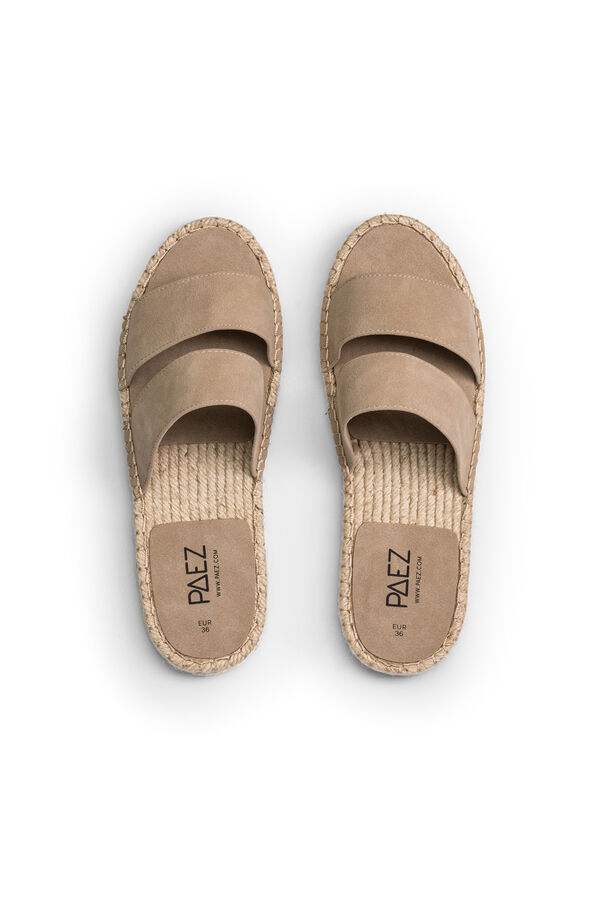 Paez Paez Sandal Straps Vegan Suede Sand nude