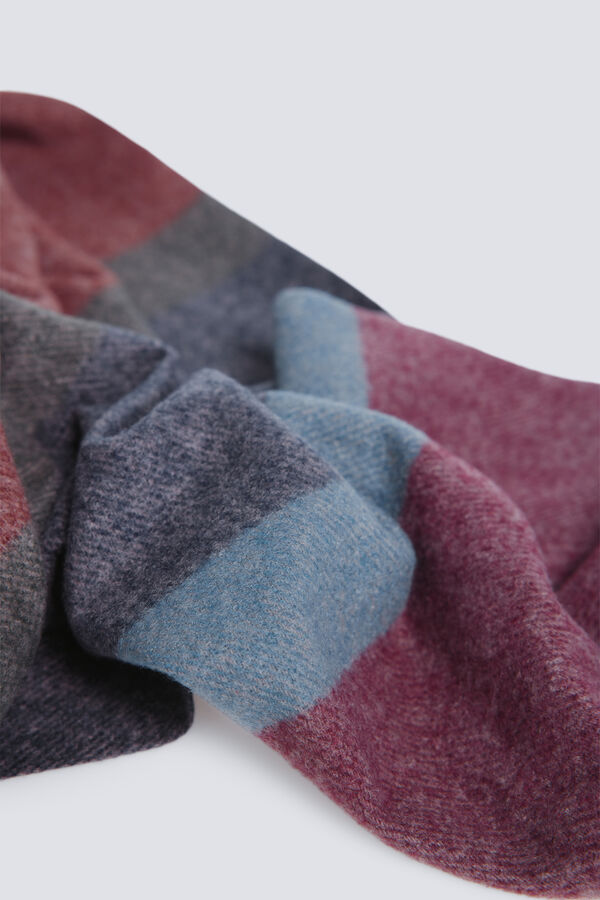 Springfield Bufanda básica bloque color nude