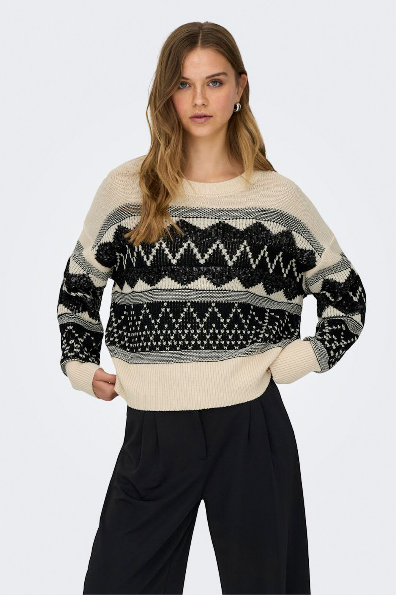 Only Jersey con lentejuelas