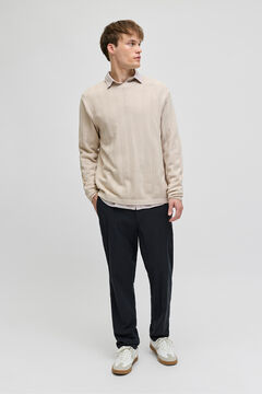 JJ REBEL Jersey punto estructurado holgado