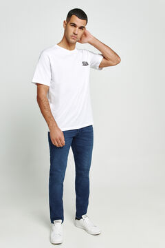 Jack & Jones Camiseta regular fit logo peque&ntilde;o