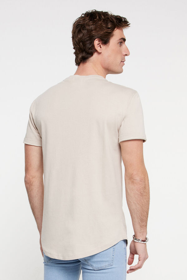 Springfield Basic-T-Shirt silber