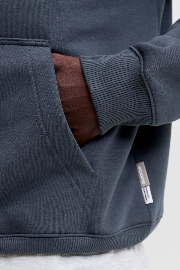 Jack & Jones Loose-Sweatshirt mit Kapuze Blau