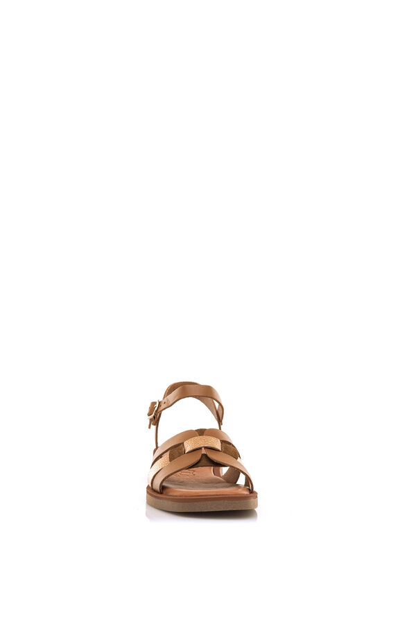 MTNG Leather sandals nude