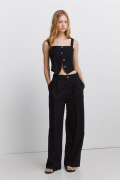 Springfield Linen tailoring trousers