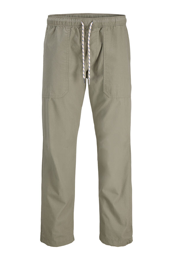 Jack & Jones Pantal&oacute;n relaxed fit gris