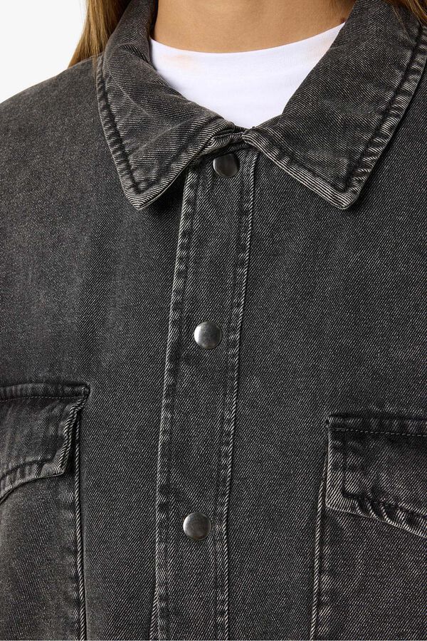 Noisy May Denim overshirt Siva