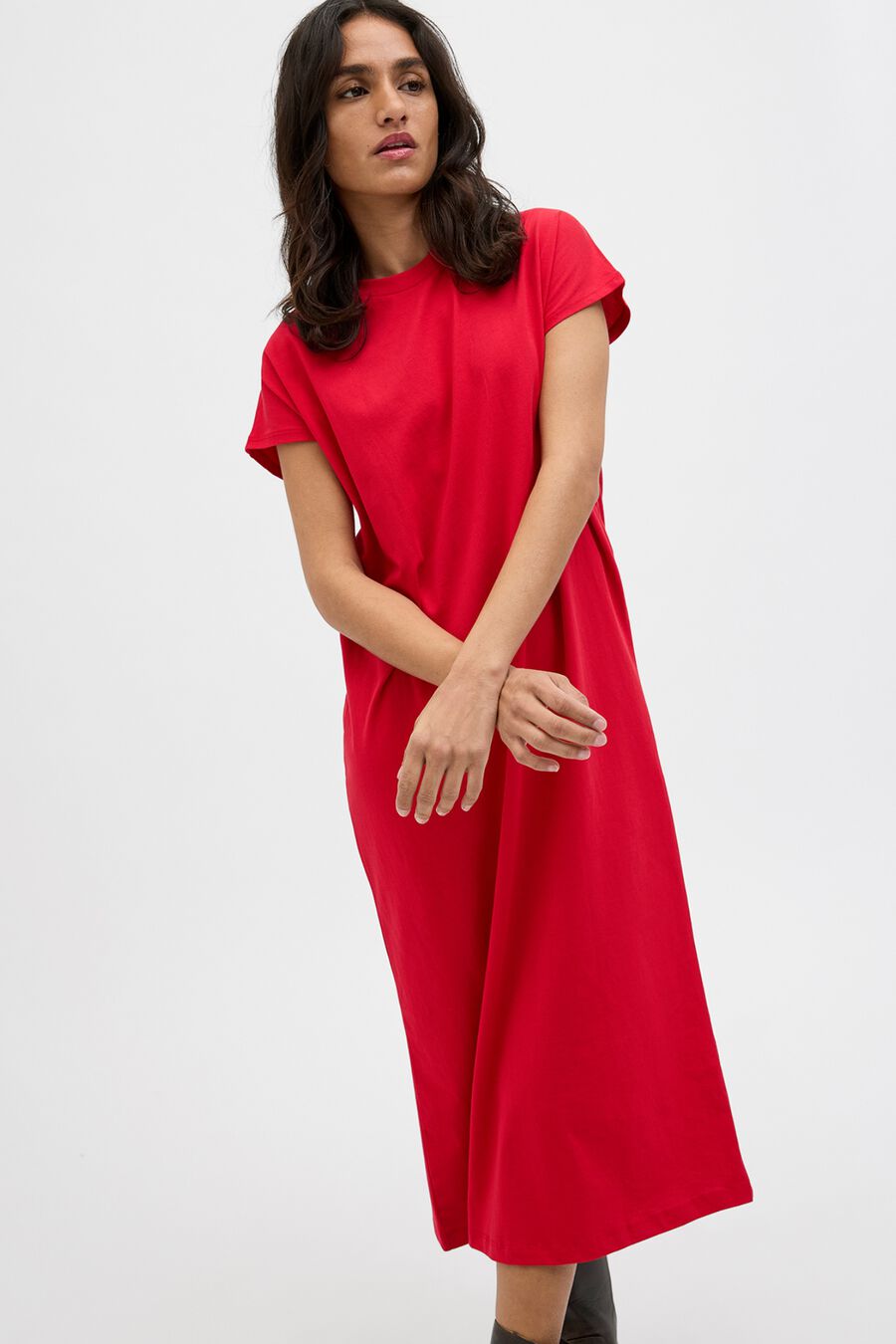 Vestido camiseta largo