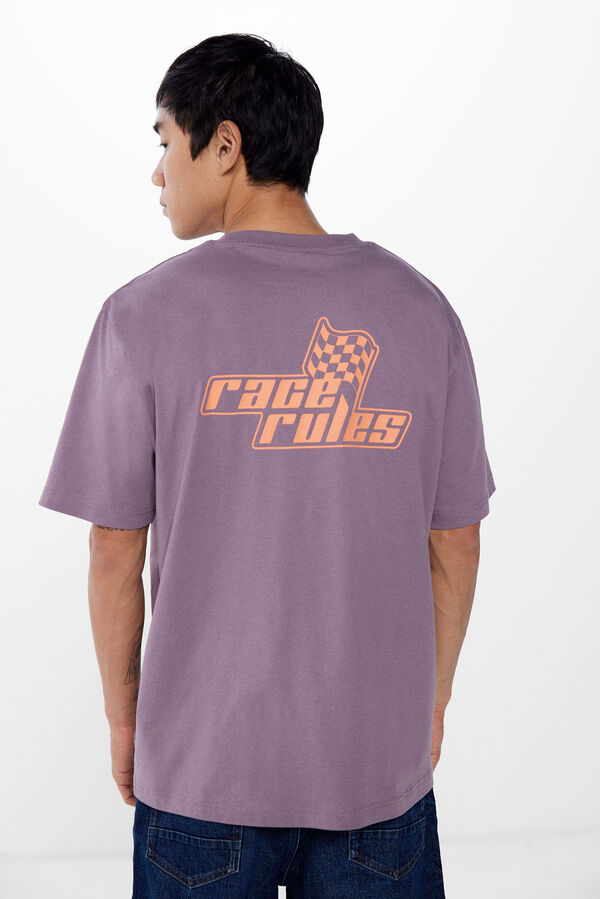 Springfield T-shirt race rules roxo