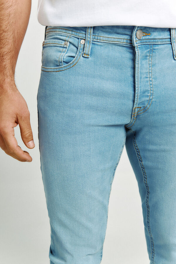 Jack & Jones Five-pocket slim fit jeans blue