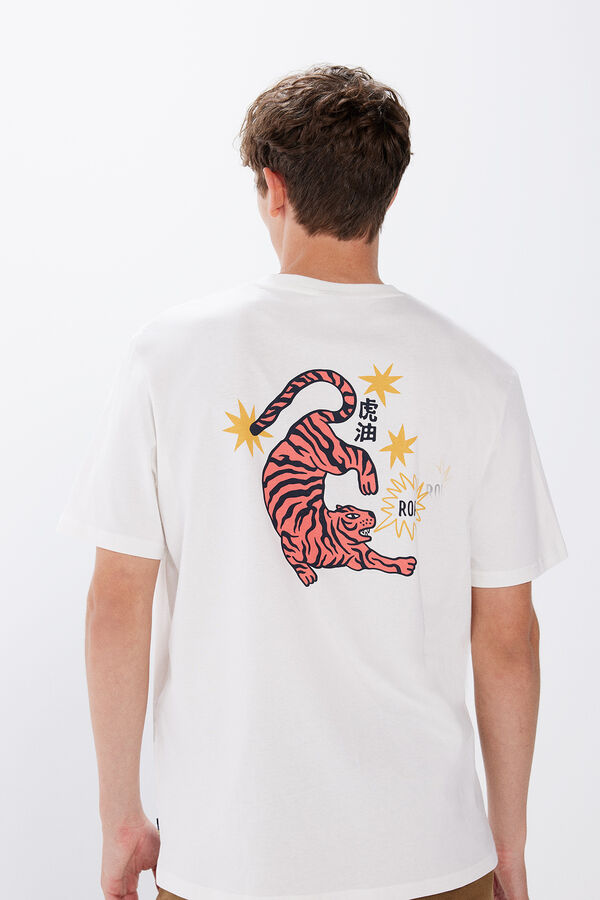 Springfield Tiger T-shirt ecru