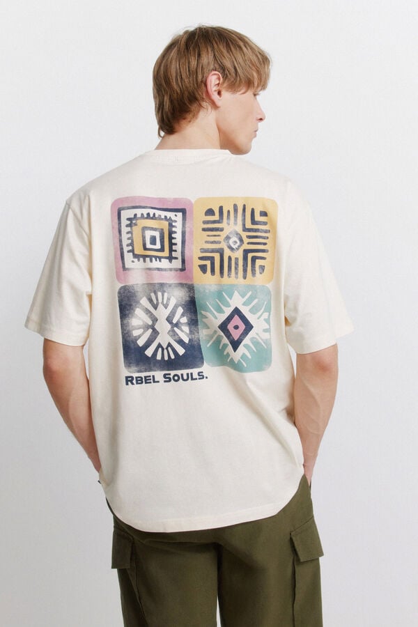 Springfield Rbel soul T-shirt white