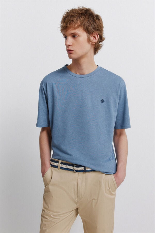 Springfield Dark inject T-shirt blue