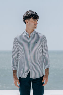 Celopman Camisa xadrez &agrave;s riscas