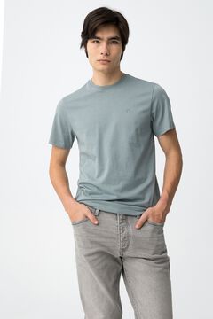 Tiffosi Camiseta de algod&atilde;o com estampa em relevo