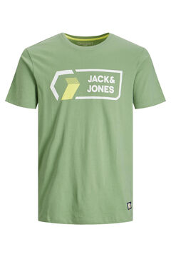 Springfield T-shirt logo verde