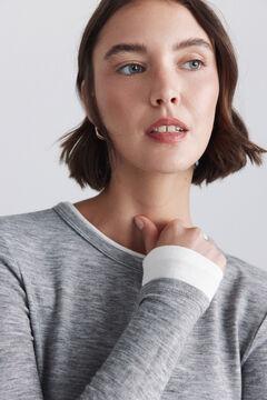 Springfield Long sleeve double effect T-shirt