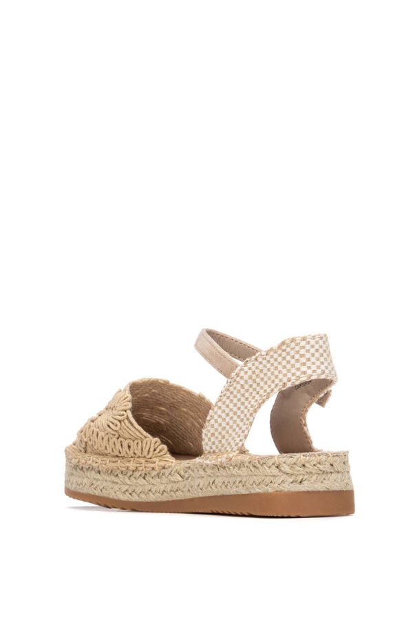 XTI Kids Espadrille with buckle grey