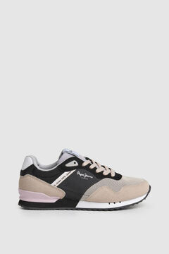 Springfield London Tawny Running Trainers | Pepe Jeans black