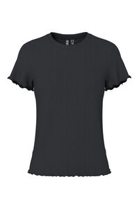 Pieces Camiseta canelada 