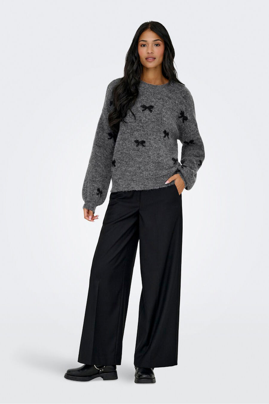 Jersey estampado lazos