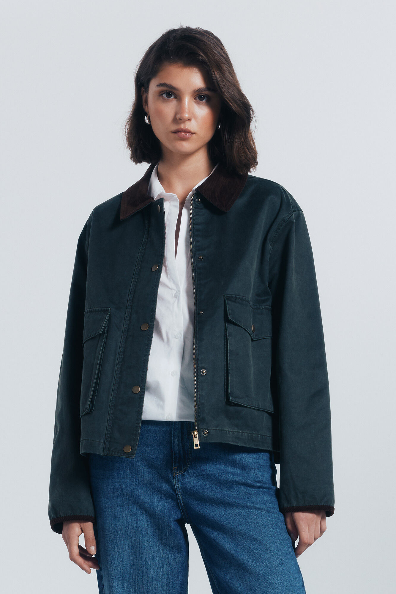 Springfield Kratka jakna sa vo&scaron;tanim efektom