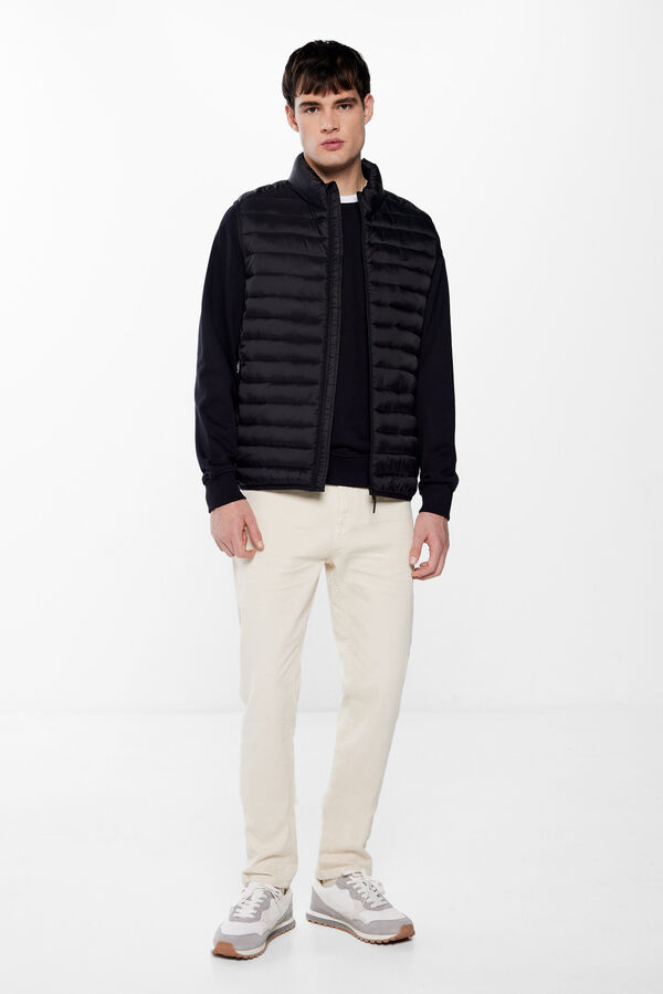 Springfield Quilted gilet black