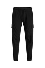 Jack & Jones PLUS Pantal&oacute;n cargo relaxed fit negro