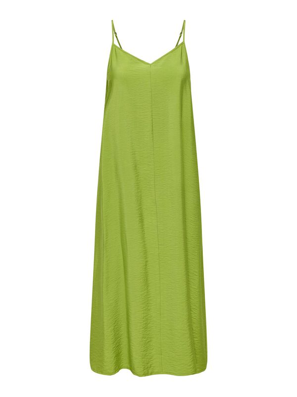 Springfield Strappy midi dress green water