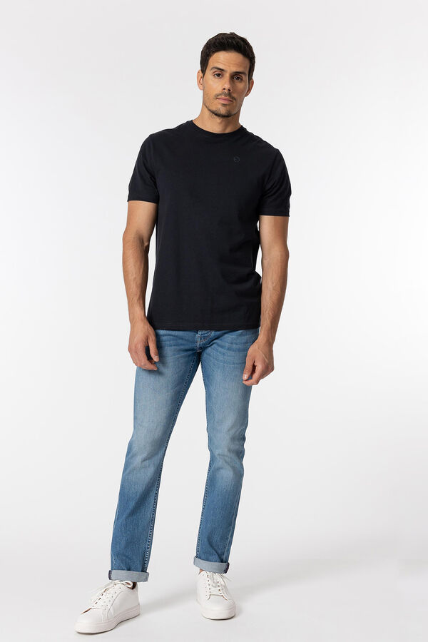 Springfield Tapered Jeans Tyler azul acero
