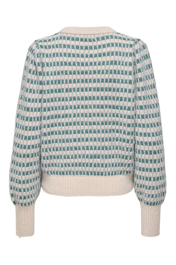 JDY Round neck jumper blue