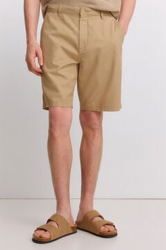 Springfield Wide & relaxed fit technical Bermuda shorts