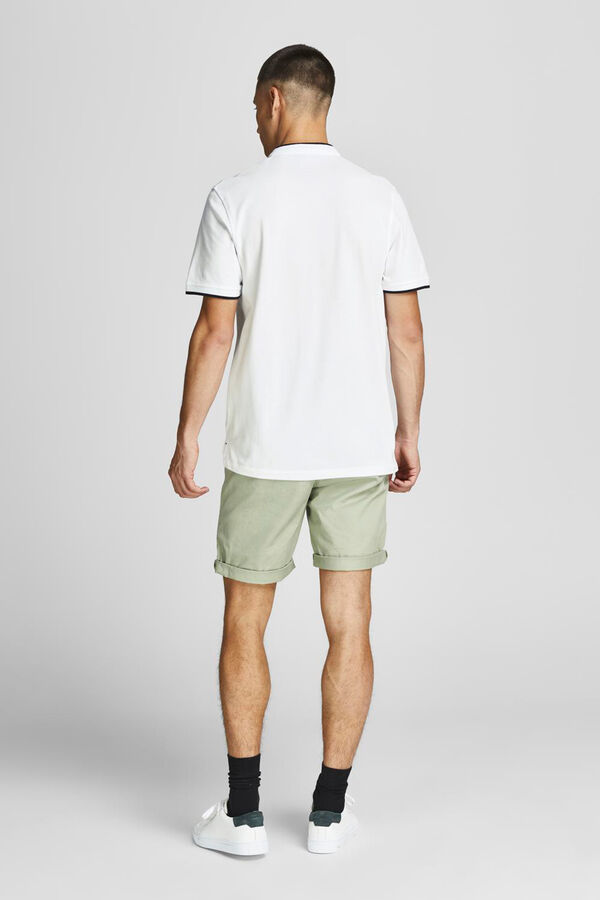 Jack & Jones Polo Mao Slim Fit branco