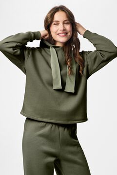 Pieces Sweatshirt com capuz