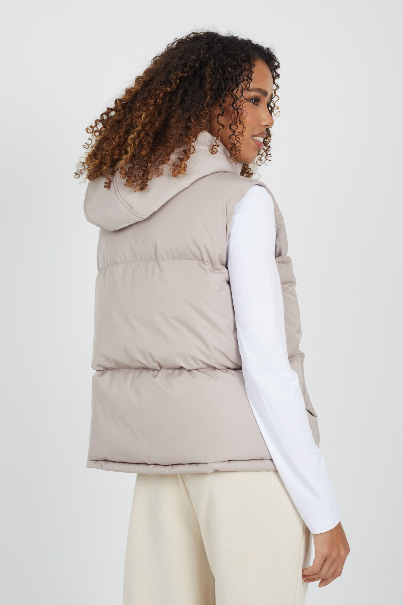 Brave Soul Chaleco acolchado con capucha