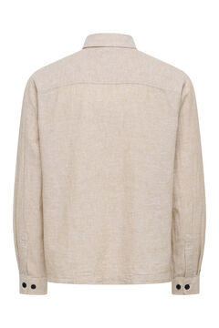 Only & Sons Sobrecamisa de linho