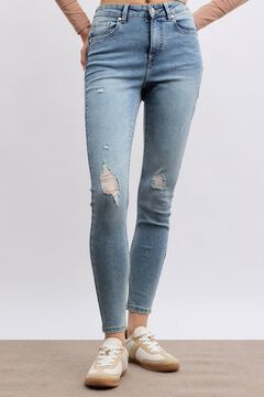 Inside Skinny Push Up Jeans